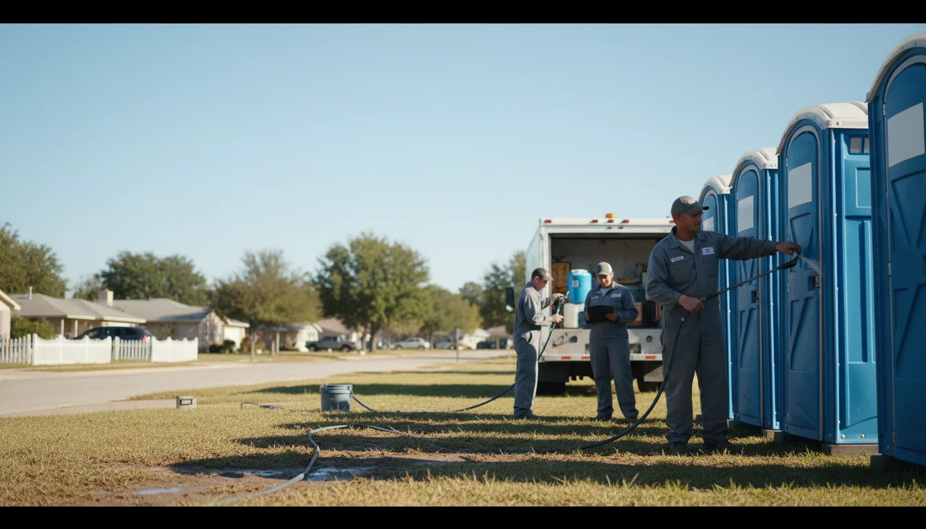 Long-Term Portable Toilet Rental in Fairgrove, MI near me